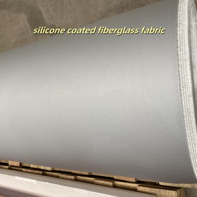 Silicone Coated Fiberglass Fabric Fireproof Heat Resistant Cloth