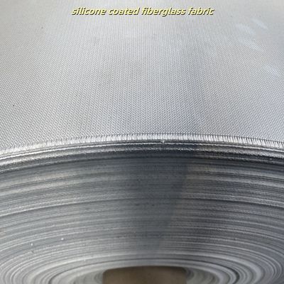 E-Glass Silicone Coated Fiberglass Fabric Fireproof Heat Resistant