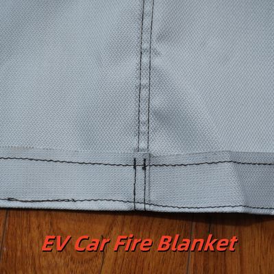 EV Fire Blanket Gray 550℃ Thermal Resistance for Logistics