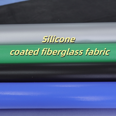 グレーシリコーンコーティンググラスファイバーファブリック 厚さ0.3mm 400g/㎡