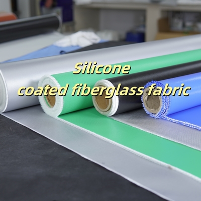 シリコーンコーティンググラスファイバーファブリック 400 g/㎡ -50℃～500℃