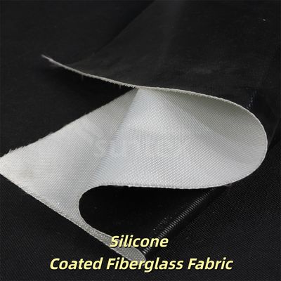 工業用強度 シリコンコーティング 熱耐性最高 260°C 0.3mm 厚さ 400g/sqm 重さ