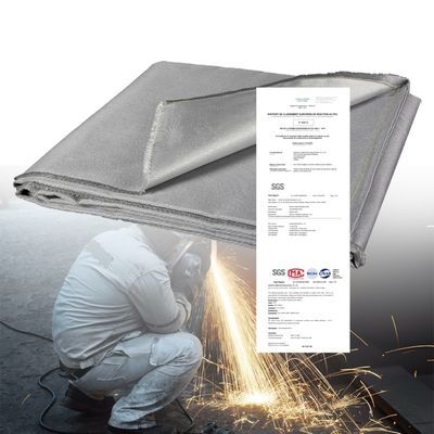 100% Fiberglass Welding Blanket - 550°C Heat Resistant Fire Blanket with Acrylic Coating for Maximum Protection