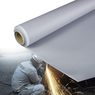 Waterproof Insulation PU Coated Fiberglass Fabric with 1800°C Temperature Resistance and M0 Approvals for Smoke Curtains and Fire Barriers