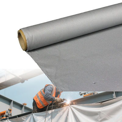 Fireproof Thermal Insulation Silicone Coated Fiberglass Fabric with 1 / 1.2 / 1.5 meter Width and 50 m / 100 m Roll Length