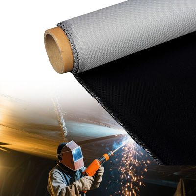 Waterproof Insulation PU Coated Fiberglass Fabric with 1800°C Temperature Resistance and M0 Approvals for Smoke Curtains and Fire Barriers