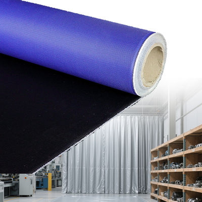Double Sided Silicone Coated Fiberglass Fabric Alkali Free with 50 m / 100 m Roll Length for High Temperature Resistance