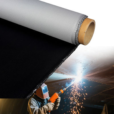E-Glass High Silicone Coated Fiberglass Cloth with 50 m / 100 m Roll Length for Heat and Fire Resistance