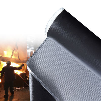 Fireproof Silicone Coated Fiberglass Fabric with Sparks Resistance and Weatherproof Properties for Welding Blankets