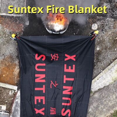 EV車の火災抑制と煙排出のためのSuntexグレー防火ブランケット