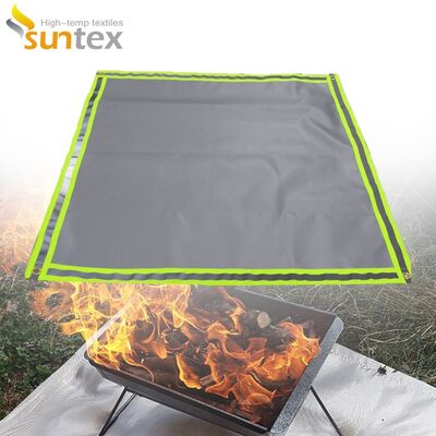 550°C Heat Resistant Acrylic Coated Welding Blanket Fire Blanket with Customizable Sizes