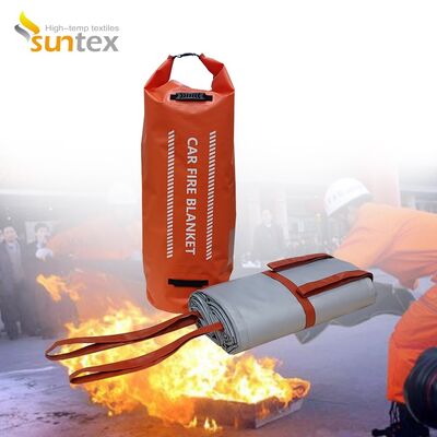 Flame-Retardant EV Car Fire Blanket with 550℃/1000℃ Thermal Resistance for Oxygen Deprivation Fire Control