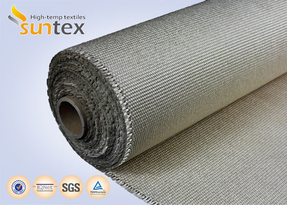 High Temperature Resistance Alkali Free 600gsm Silica Coated Fiberglass Fabric for Expansion Joints