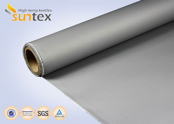 Double Sided Silicone Rubber Coated Fiberglass Cloth – Heat & Chemical Resistant, 0.3 mm Thickness, Alkali Free