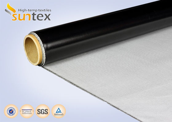 Silicone Coated Fiberglass Fabric Fireproof Heat Resistant 850g/m2