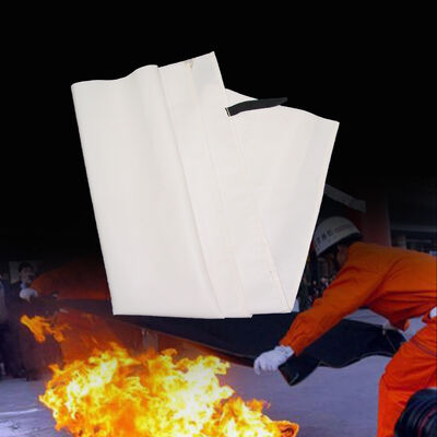 Industrial Fire Blanket Roll with 1000℃ Temperature Resistance and Vermiculite Coating for Heavy Duty Welding Protection