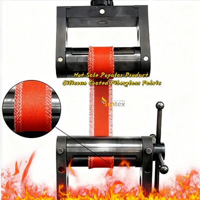 卸売 オーダーメイド 防火 850g/m2 耐熱 シリコン 覆い ファイバーグラス 布