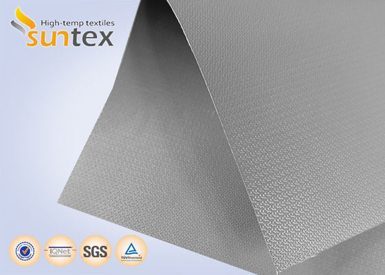Industrial PTFE Coated Fiberglass Fabric with High Fire Resistance, Easy Fabrication, and 550℃ Temperature Resistance for Thermal Protection