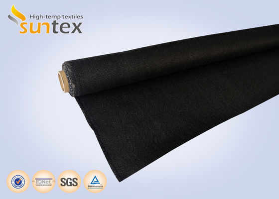 460 g/sqm 0.41 mm M0 Fire Resistance PU Coated Fiberglass Fabric for Fire Blanket and Air Ducts