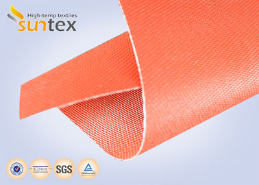 Silicone Coated Fiberglass Fabric 0.3mm Thick 400 g/sqm
