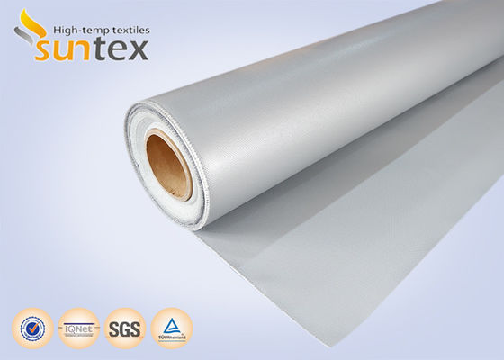 High Temperature Resistance Fireproof Reinforcement Pu Coated Fiberglass Fabric Cloth for Fire Blanket Fire Resistant Material