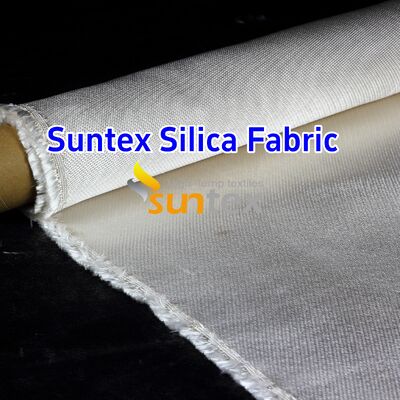高純度 1700°C シリカ布 産業用防火布