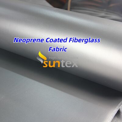 High Temperature Resistance Flame Retardant Neoprene Coated Fiberglass Fabric for Flexible Fabric Connector