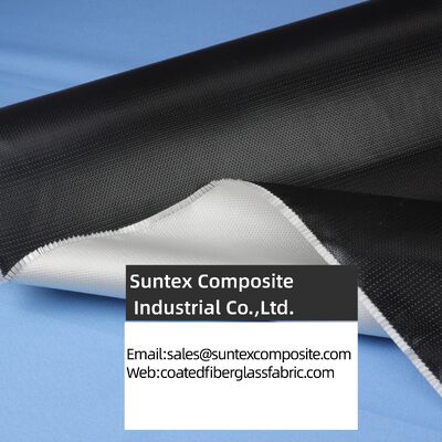 High Temperature Resistance Fire Proof Silicone Coated Fiberglass Fabric with 4H Satin Weave