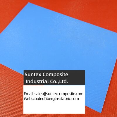 Heat Resistant High Strength Corrosion Resistant Silicone Coated Fiberglass Fabric and Fiberglass Cloth