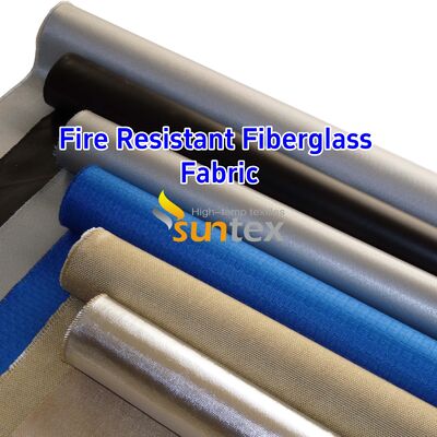 High Temperature Resistance Fire Retardant High Silica Fiberglass Cloth