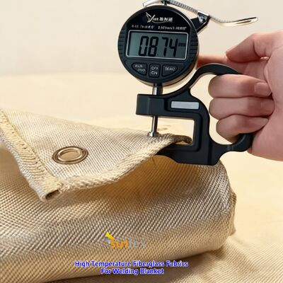 耐熱550℃のアクリルコーティング溶接ブランケット（サイズカスタマイズ可能、防火用）