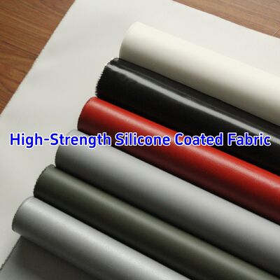 High Temperature Resistance Fireproof Silicone Coated Fiberglass Fabric with 590 g/sqm Weight for Heat Resistant Insulation