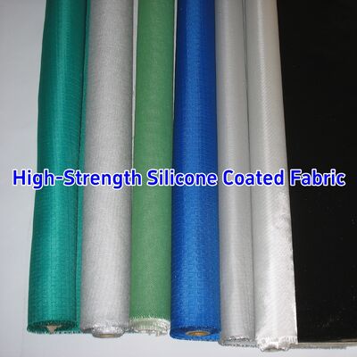 High Temperature Resistance Fireproof Silicone Coated Fiberglass Fabric with 590 g/sqm Weight for Heat Resistant Insulation