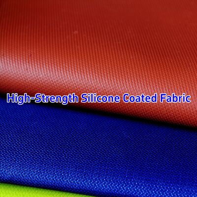 High Temperature Resistance Fireproof Silicone Coated Fiberglass Fabric with 590 g/sqm Weight for Heat Resistant Insulation