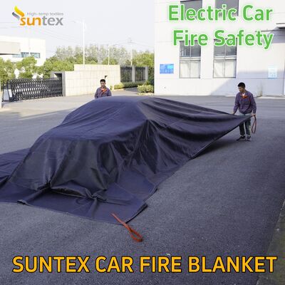 オーダーメイド 超大型 10*10m シリコン 防火 毛布 550°C 新エネルギー 電動 自動車 防火