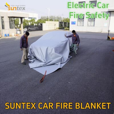 Cross Border Car Fire Blanket Portable High Temperature Resistant and Flame-retardant Fiberglass