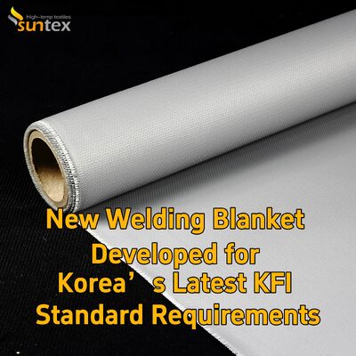 Welding Fire Blanket Industrial High Temperature Resistant Fiberglass Fire Blanket for Workshop Welding Safety