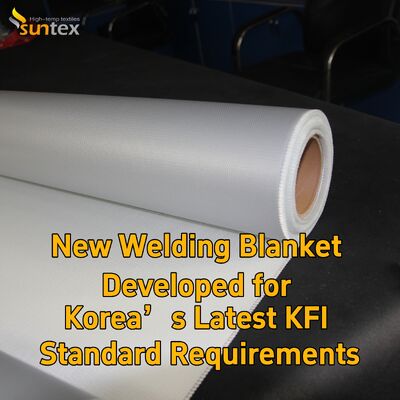 Industrial Fire Resistant Welding Blanket Durable Fiberglass Welding Fire Blanket for Factory Welding Fire Prevention