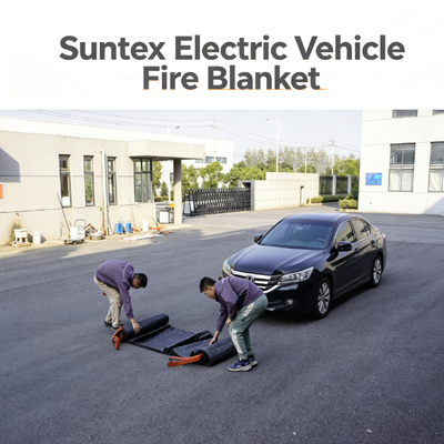 電気自動車の防災毛布 6 × 9 m EV自動車の防災毛布 充電ステーションのために
