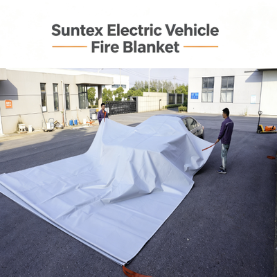 電気自動車の防火毛布 (DIN SPEC 91489)