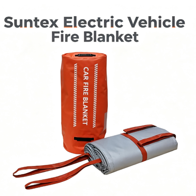 Suntex 電動自動車 防災毛布 隔離 電気自動車 燃焼 迅速 効果  安全