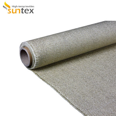 Vermiculite Coated Ceramic Fiber Fabric – Custom Color High Temperature Cloth
