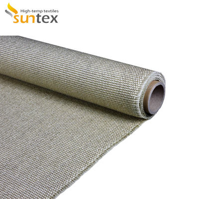 Vermiculite Coated Ceramic Fiber Fabric – Custom Color High Temperature Cloth