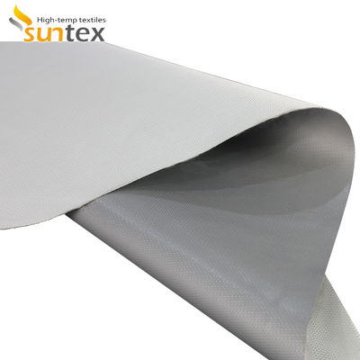 Silicone Coated Fiberglass Fabric Fireproof Heat Resistant 850g/m2